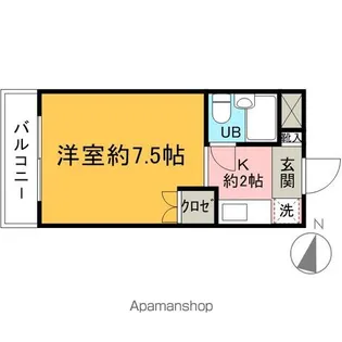 ハイムマロンローズ【2階】の間取り